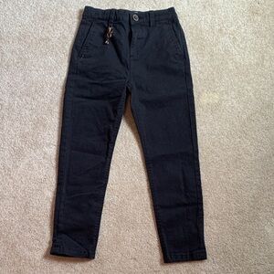 Zara Kids Black Casual Trousers